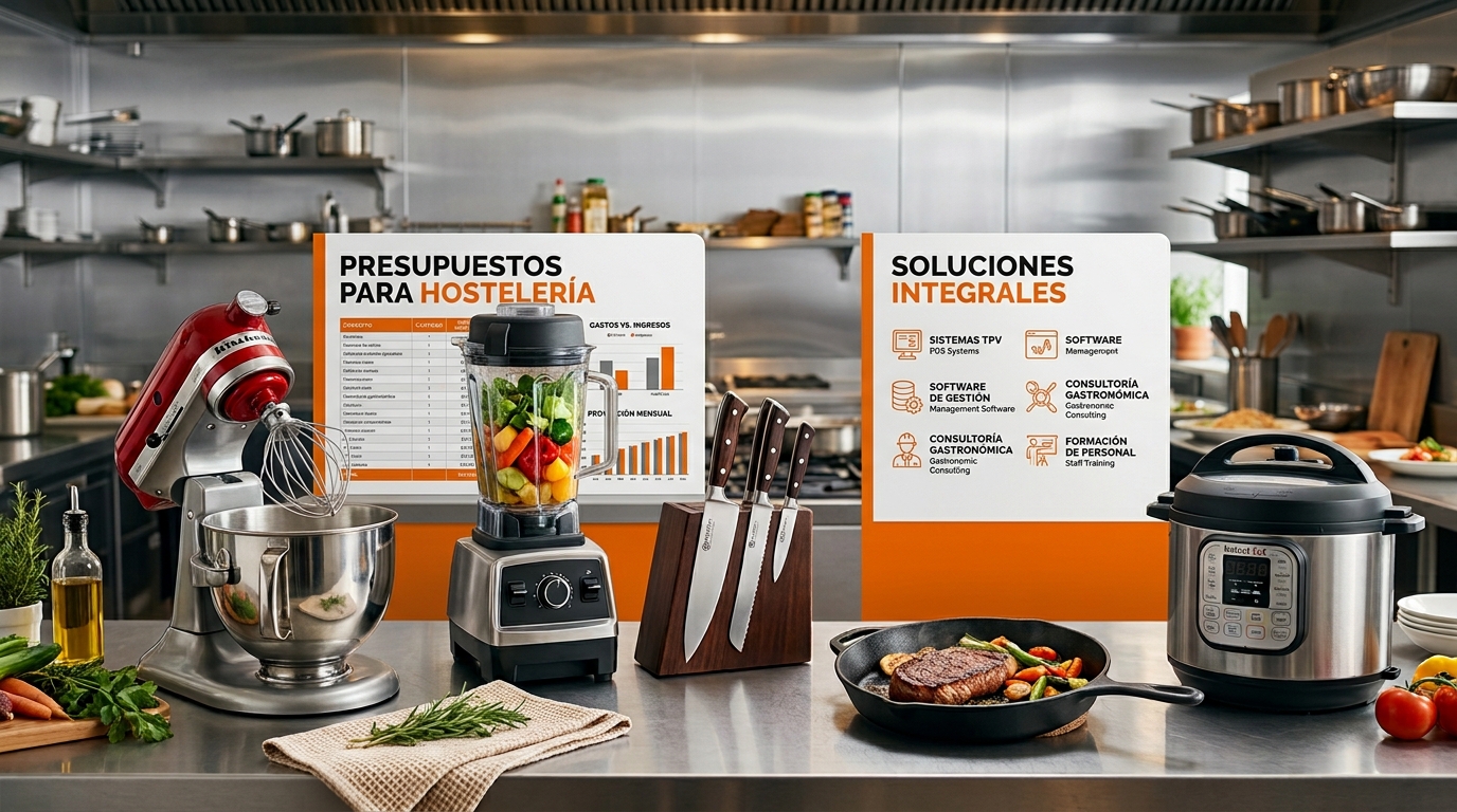 Equipa tu negocio con maquinaria profesional de garantía