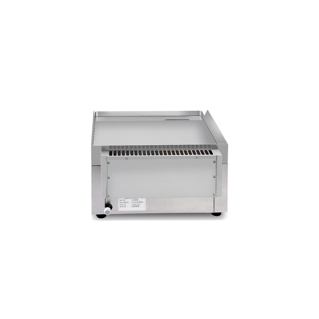 Plancha a gas de cromo duro SERIE 600 400mm - imagen 3