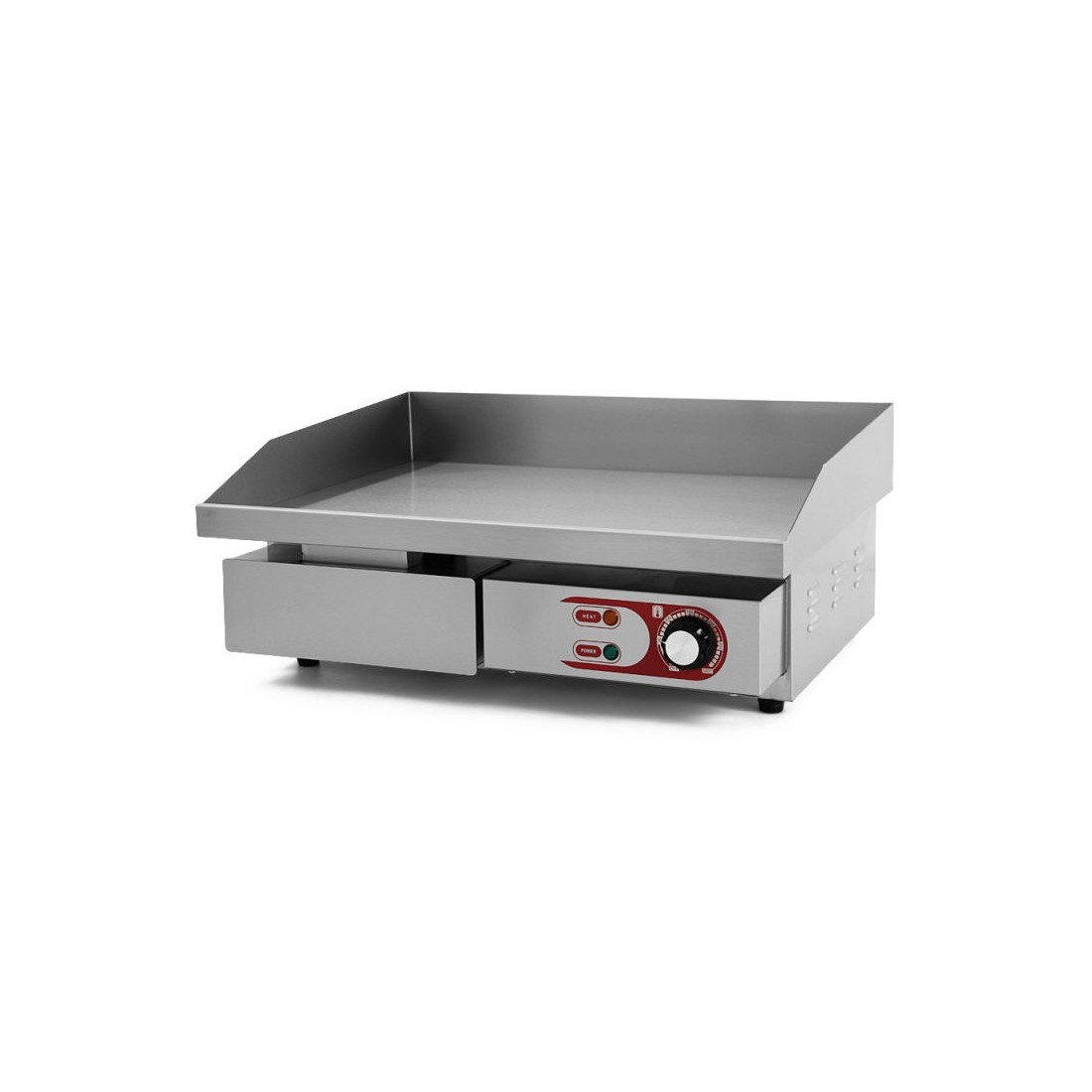 Plancha eléctrica de cromo duro DPL-818D