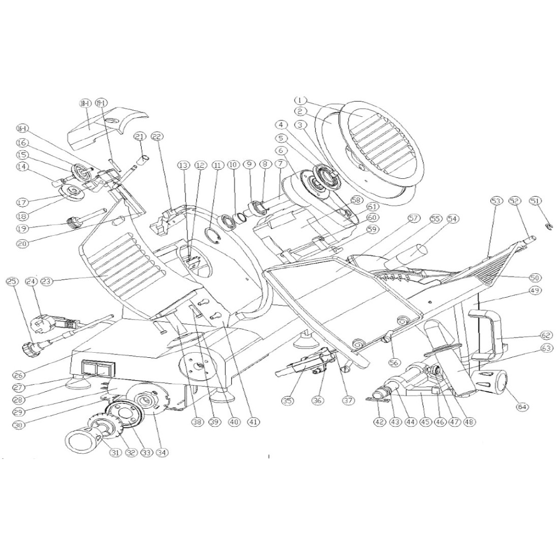 Cortadora HBS-220A Aluminio Plata - imagen 2