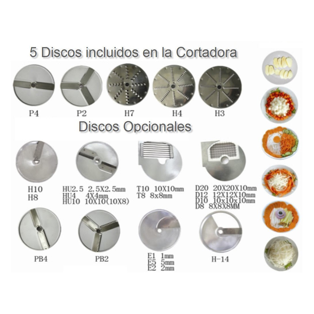 Cortadora de vegetales HLC-300 - imagen 2