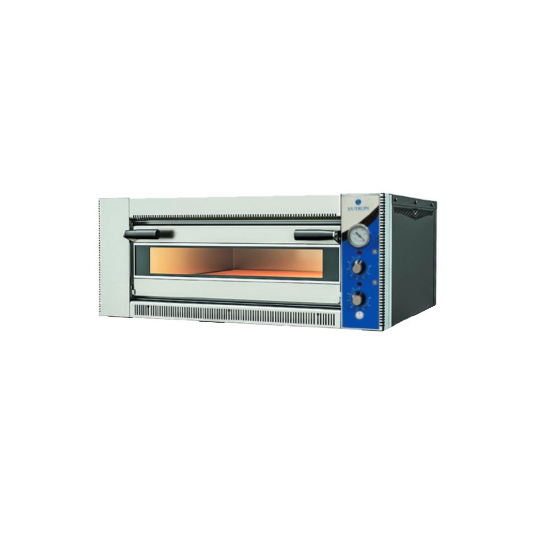 Horno de pizza profesional eléctrico simple para 6 pizzas de 33cm DYP-6 sin mesa