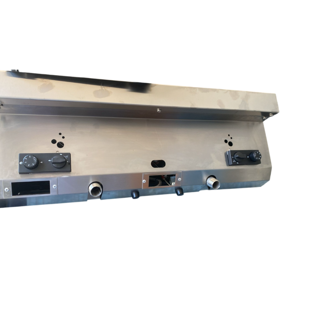 Freidora a gas industrial doble DRNGF-7060 700mm