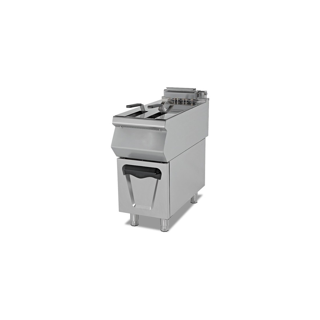 Freidora a gas industrial 24 litros con mueble serie 900 400mm ref. CP-9332E