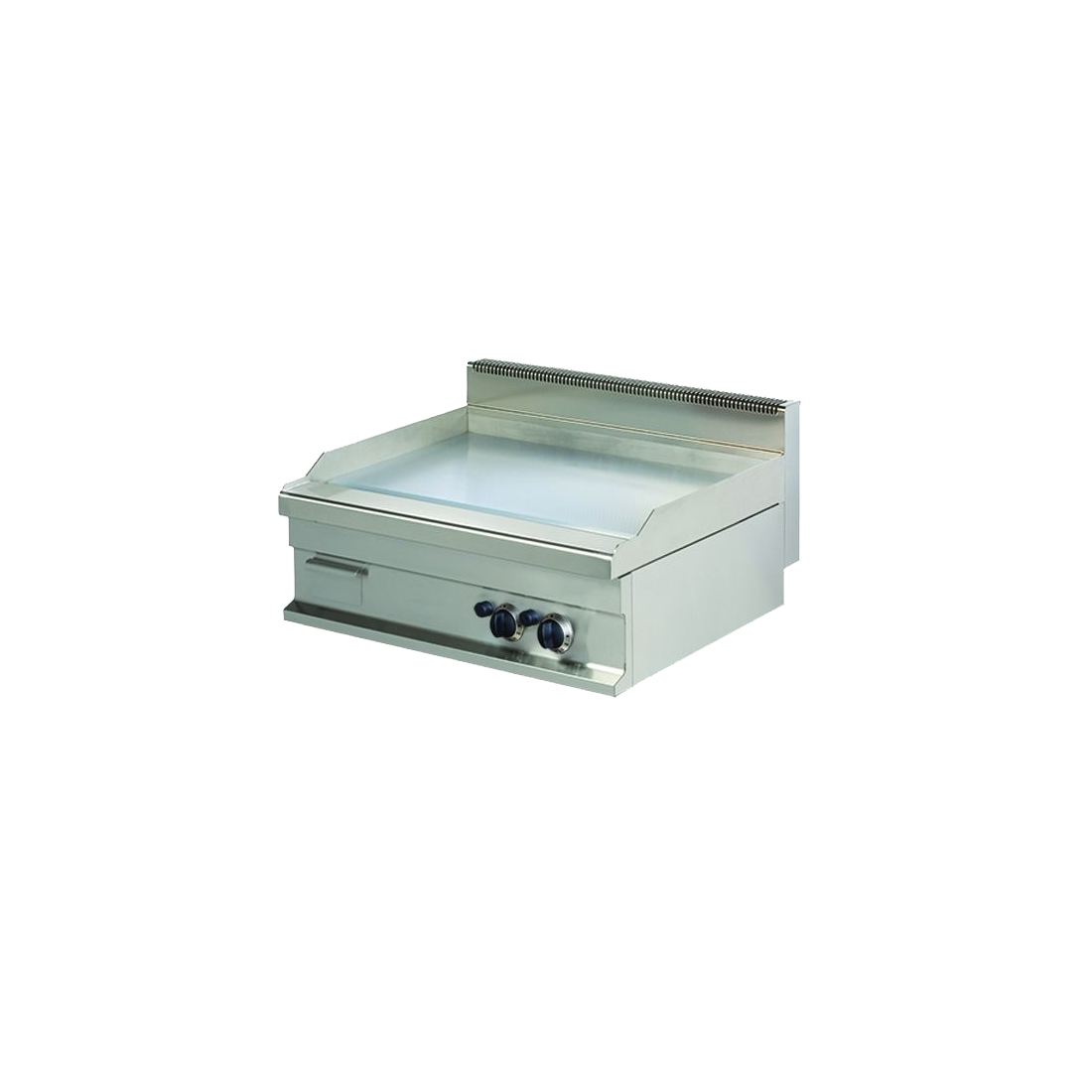 Fry-Top industrial a gas doble serie 700 GG721-S 800mm