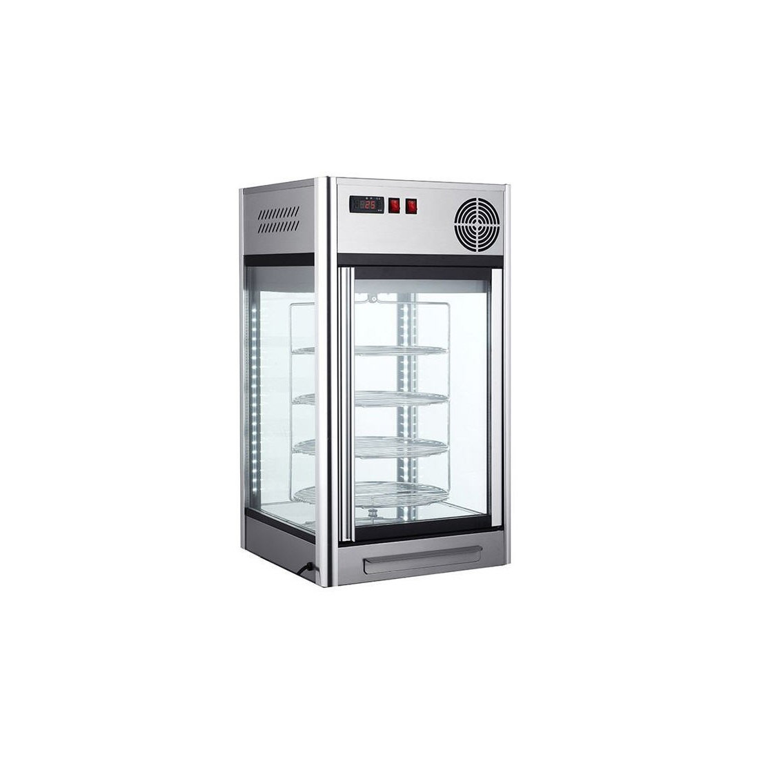 Vitrina refrigerada profesional rotatoria RTW-108L 1 puerta