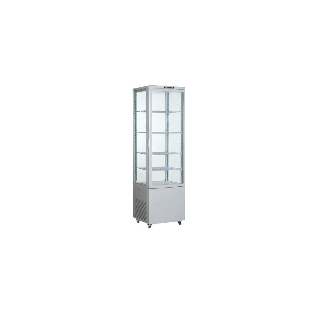 Vitrina refrigerada profesional RT-235L VRV-17 blanca 1 puerta