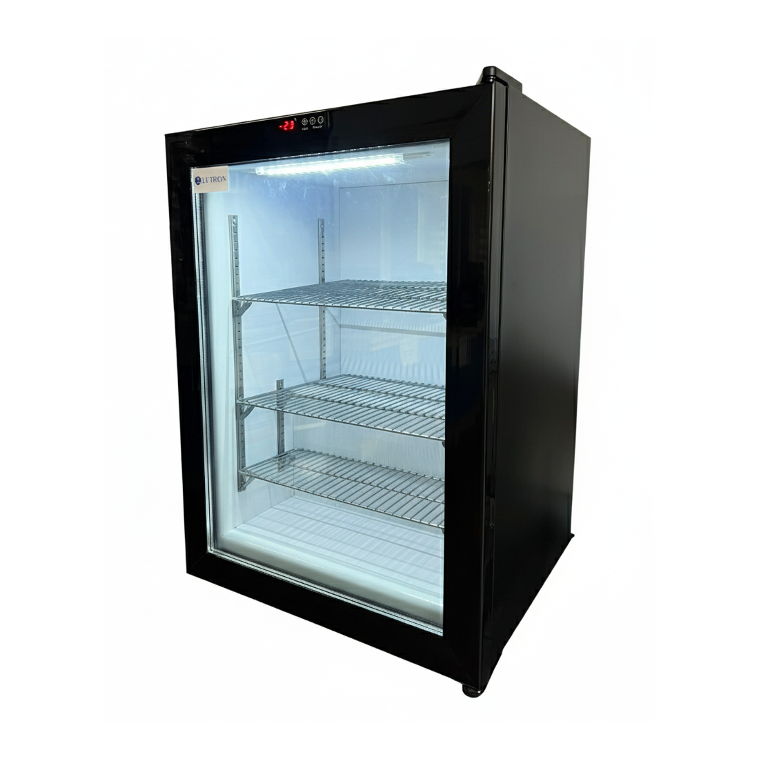 Escarchacopas profesional negro RBD-98G 1 puerta 98 litros