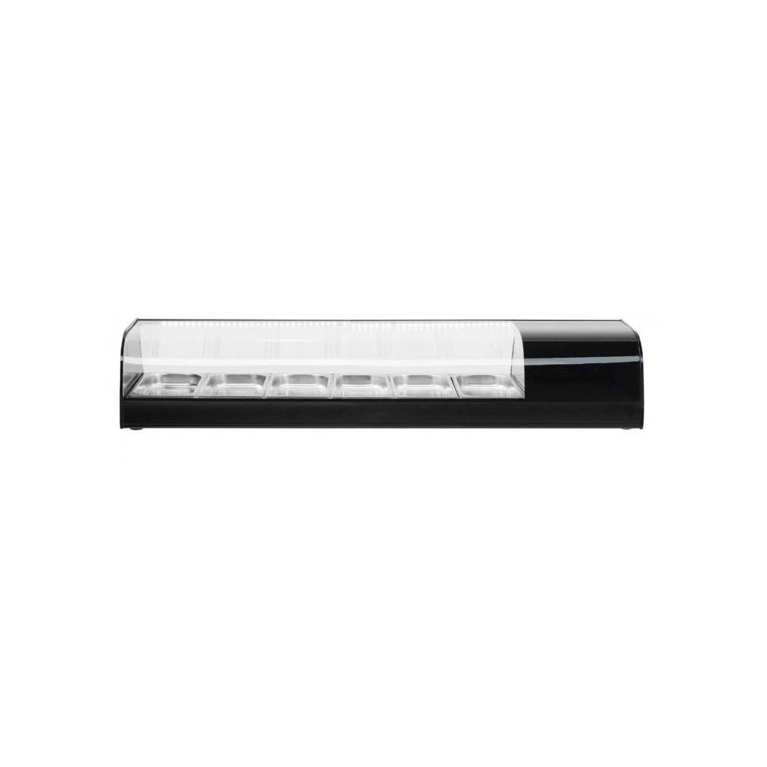 Vitrina refrigerada profesional de tapas VRC-139 6 bandejas 2 puertas