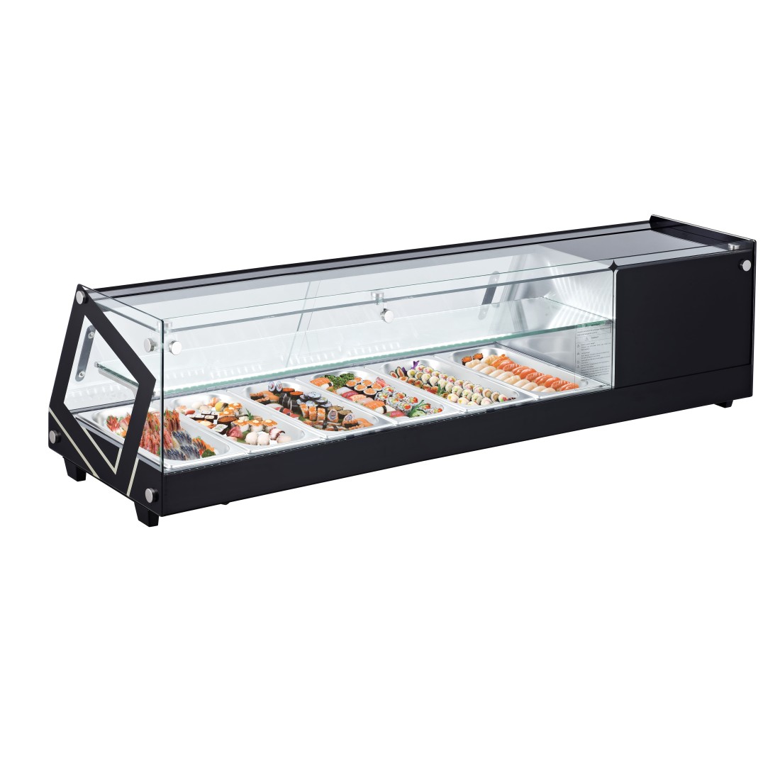 Vitrina refrigerada profesional de tapas VRC-6 (RTS-84L) 6 bandejas 2 puertas (imagen 2)